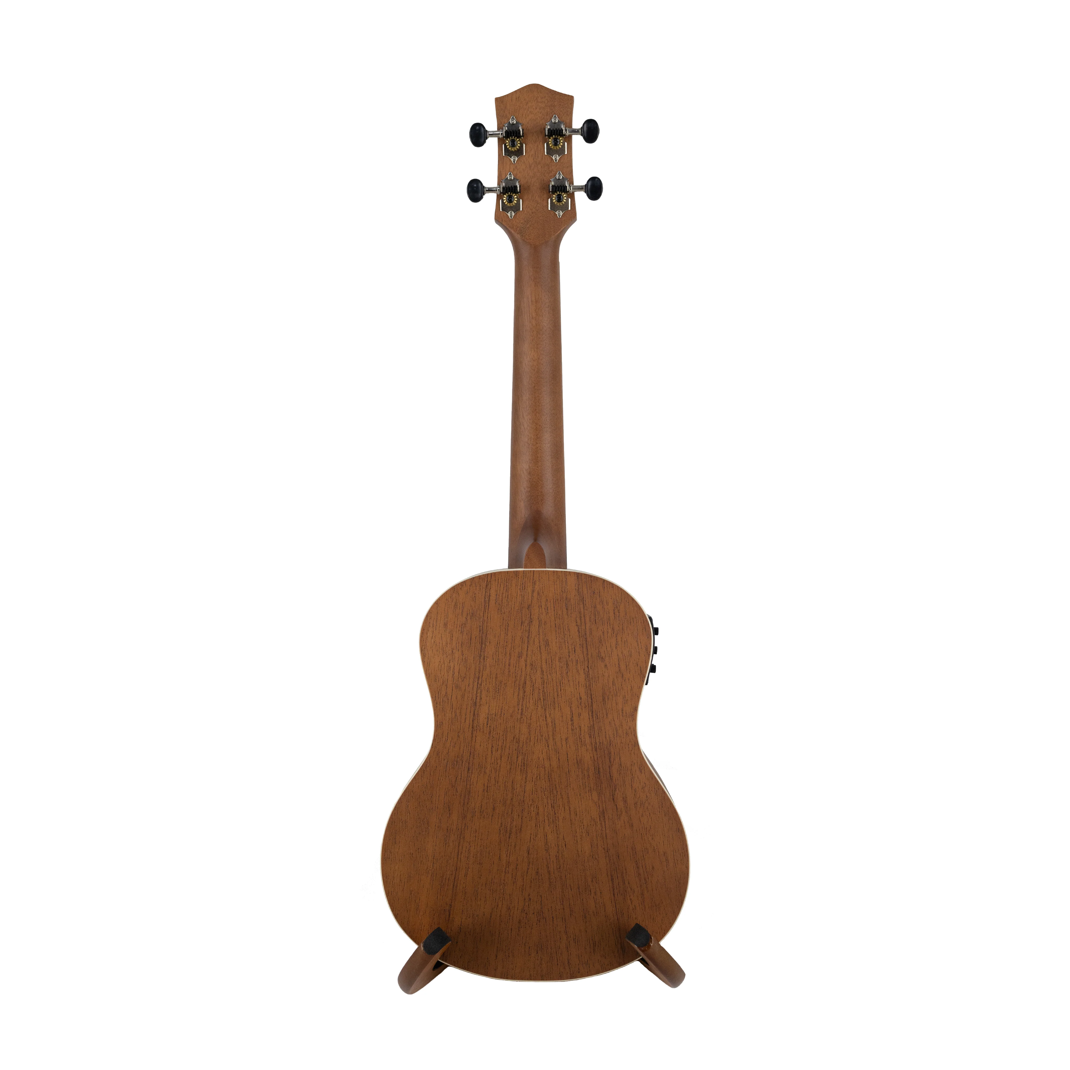 Harmony Foundation Series e-Sierra Tenor Ukulele w/Bag, Natural Satin - Image 2