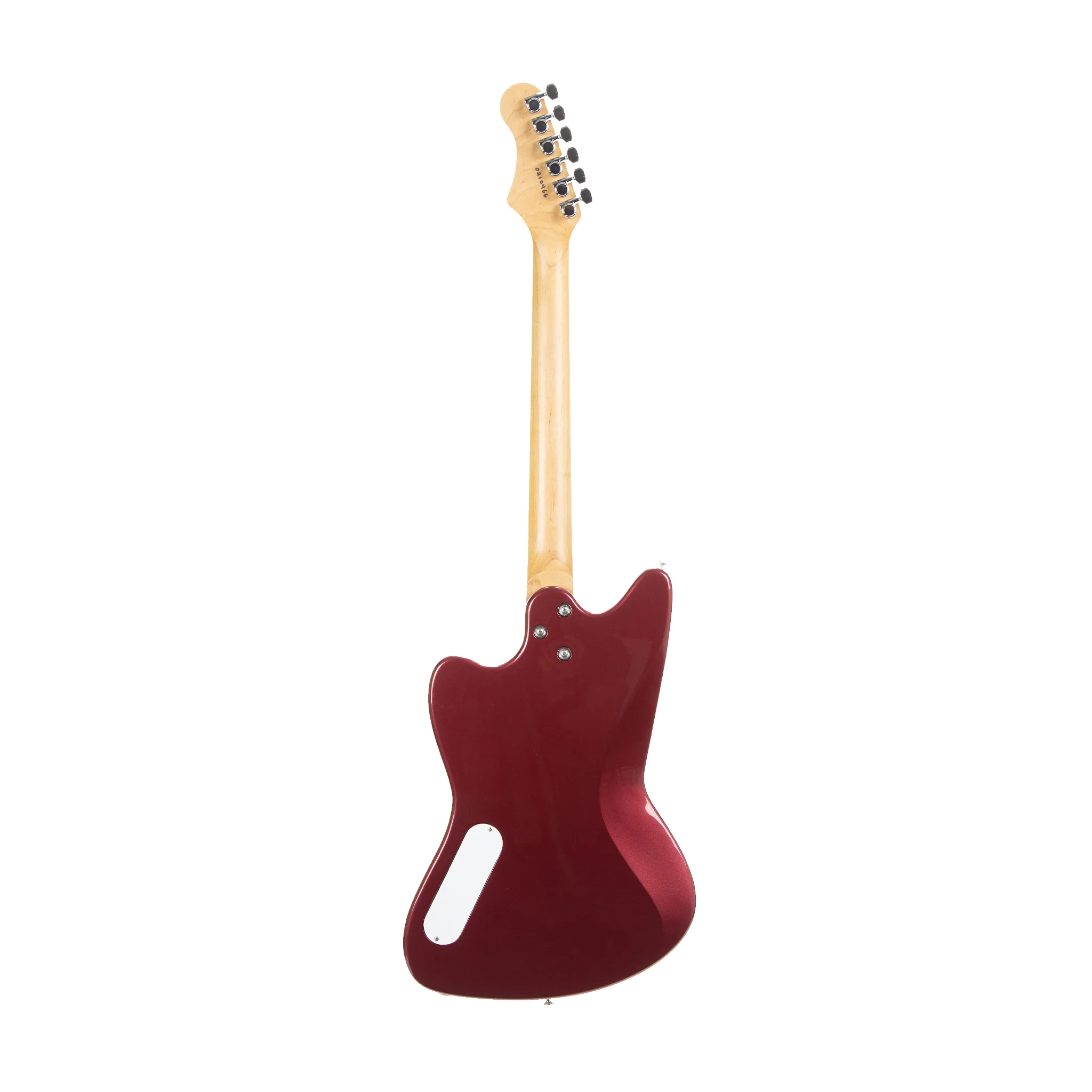 Harmony Standard Series Silhouette w/ Bigsby Electric Guitar w/Case, RW FB, Burgundy - Image 2