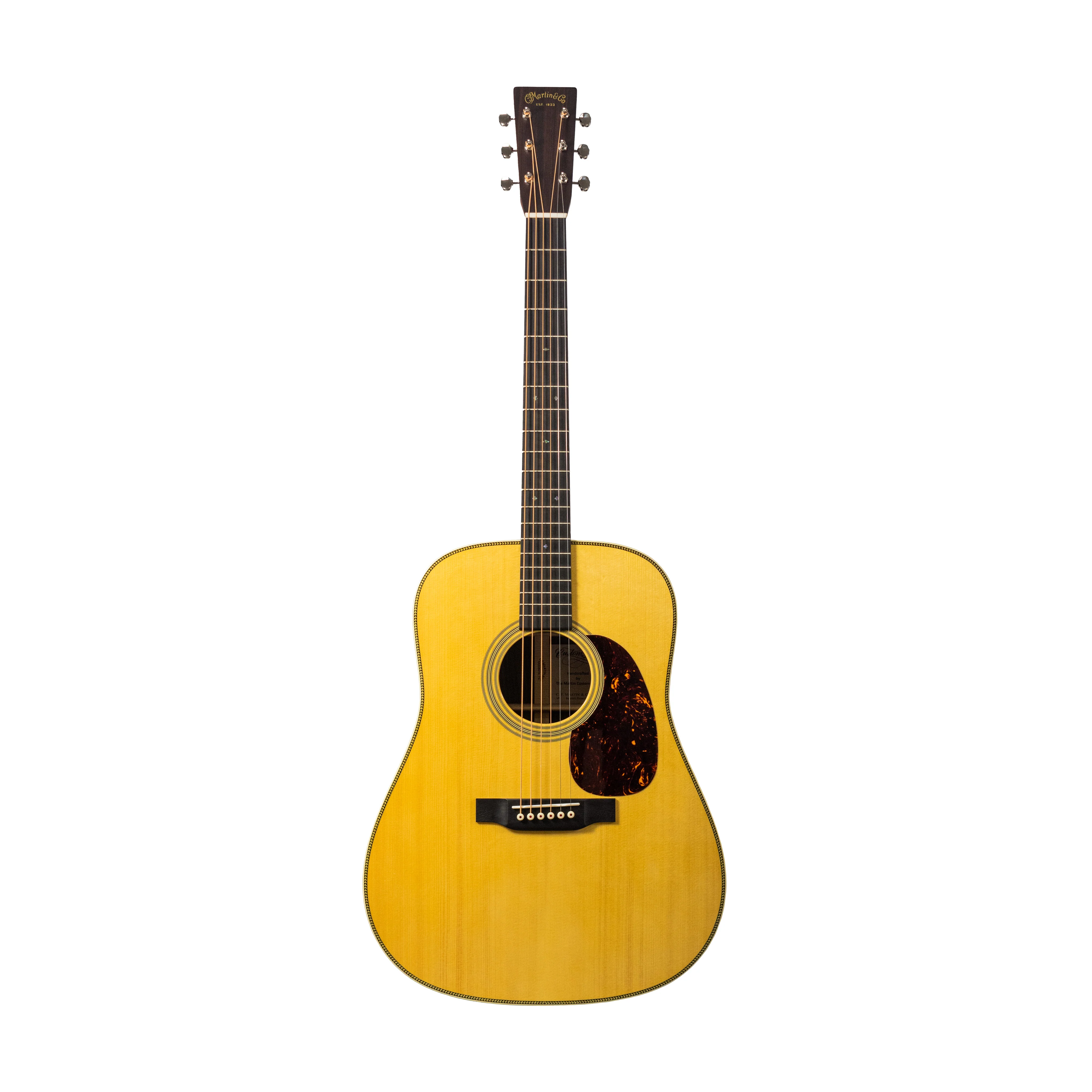 Martin Custom Shop North Street Edition D-28 Herringbone Acoustic Guitar w/Case, EIR